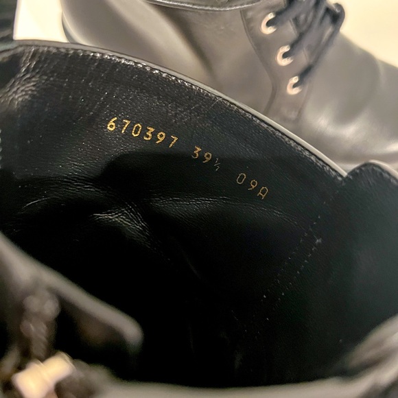 Gucci Black Leather Men's Boots - Picture 6 of 12